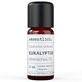 Eukalyptusöl - reines ätherisches Öl von wesentlich. - 100% naturrein aus der Glasflasche (10ml)