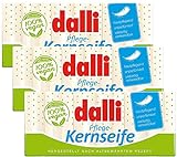 Dalli Kernseife 3 x 375g Unparfümiert Pflanzlich (3er-Pack)