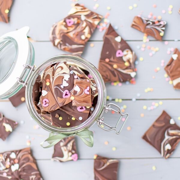 schnell & lecker: Bruchschokolade aus dem Backofen